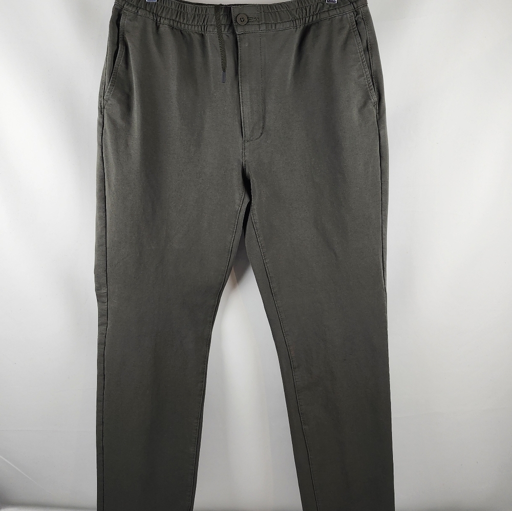 Orvis Pants Mens Medium 30L Green Outdoors Casual Pocket Drawstring (30x30) - Picture 1 of 10